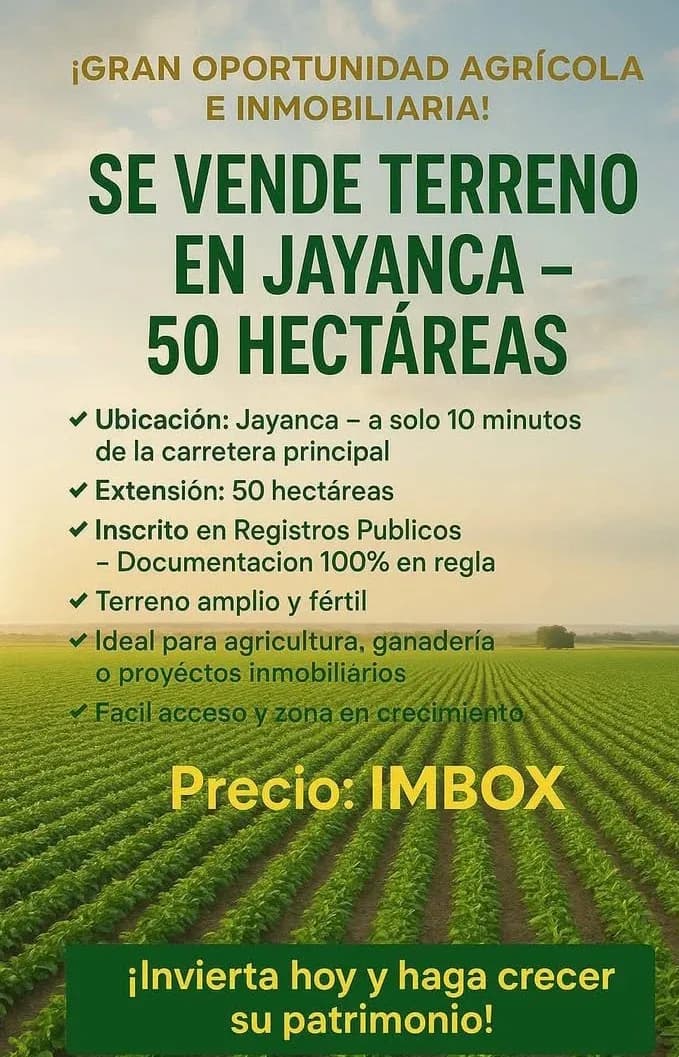 Venta de Terreno