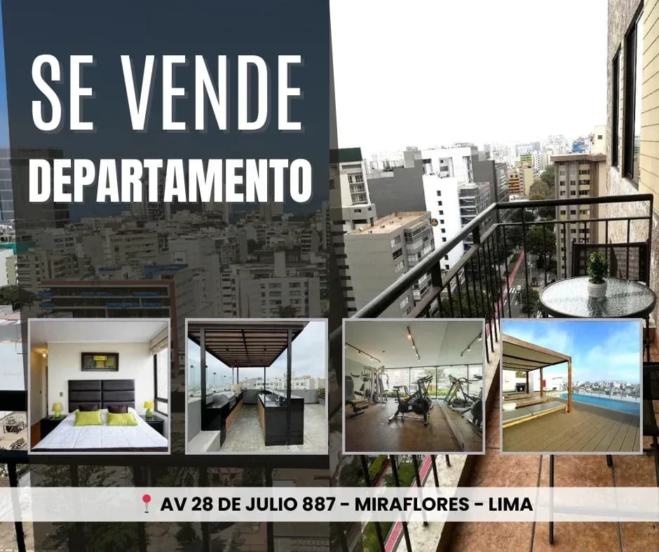 DEPARTAMENTO de 3 DORMS c/GYM, PISCINA, JACUZZI y FRENTE al HOTEL ALOFT