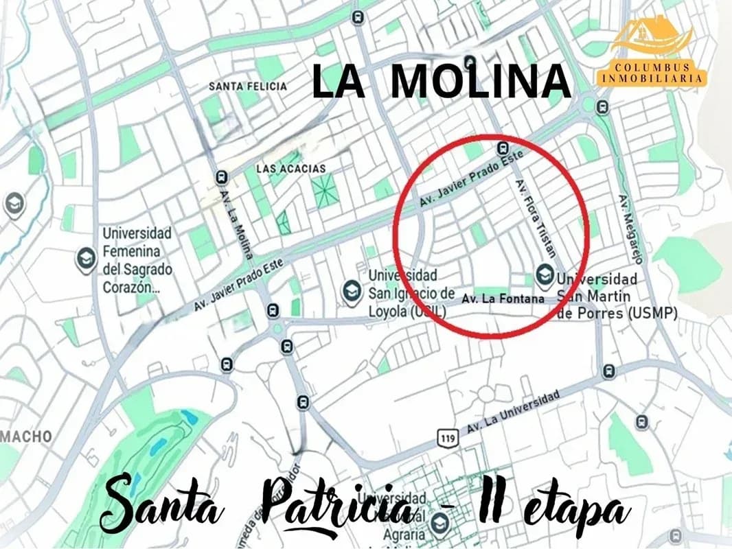 La Molina SANTA PATRICIA - Terreno en venta plano y cercado - Área: 180.79m² – foto 2