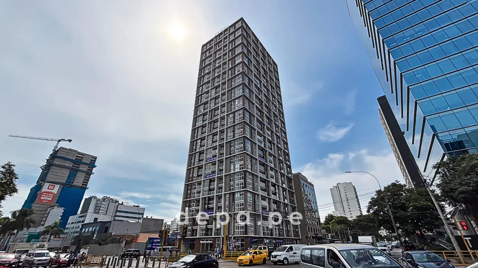 DEPA EN ALQUILER 1 DORM. VISTA EXTERIOR | CENTRO FINANCIERO – foto 2