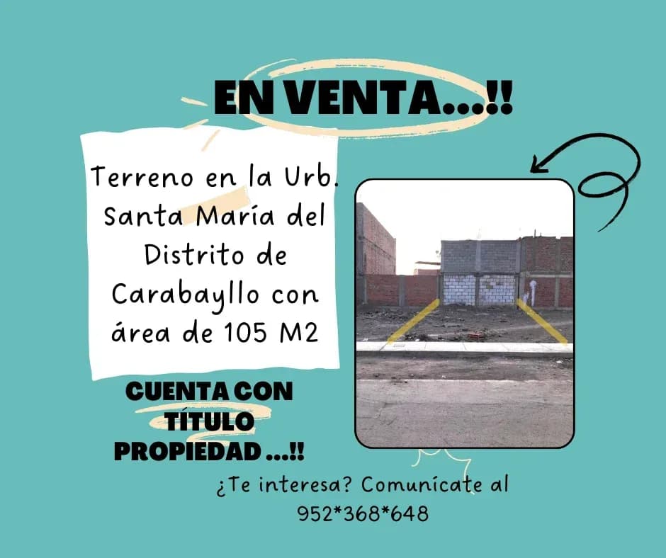 TERRENO EN VENTA