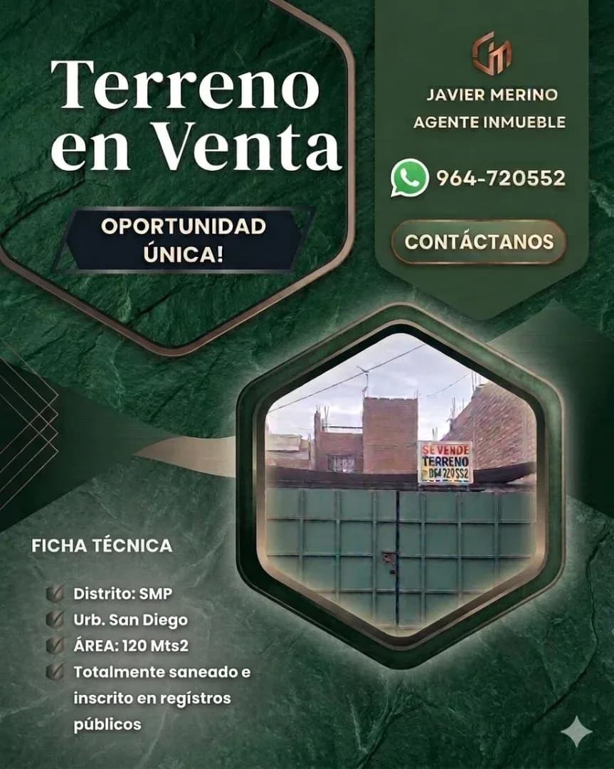 Terreno en San Diego - SMP