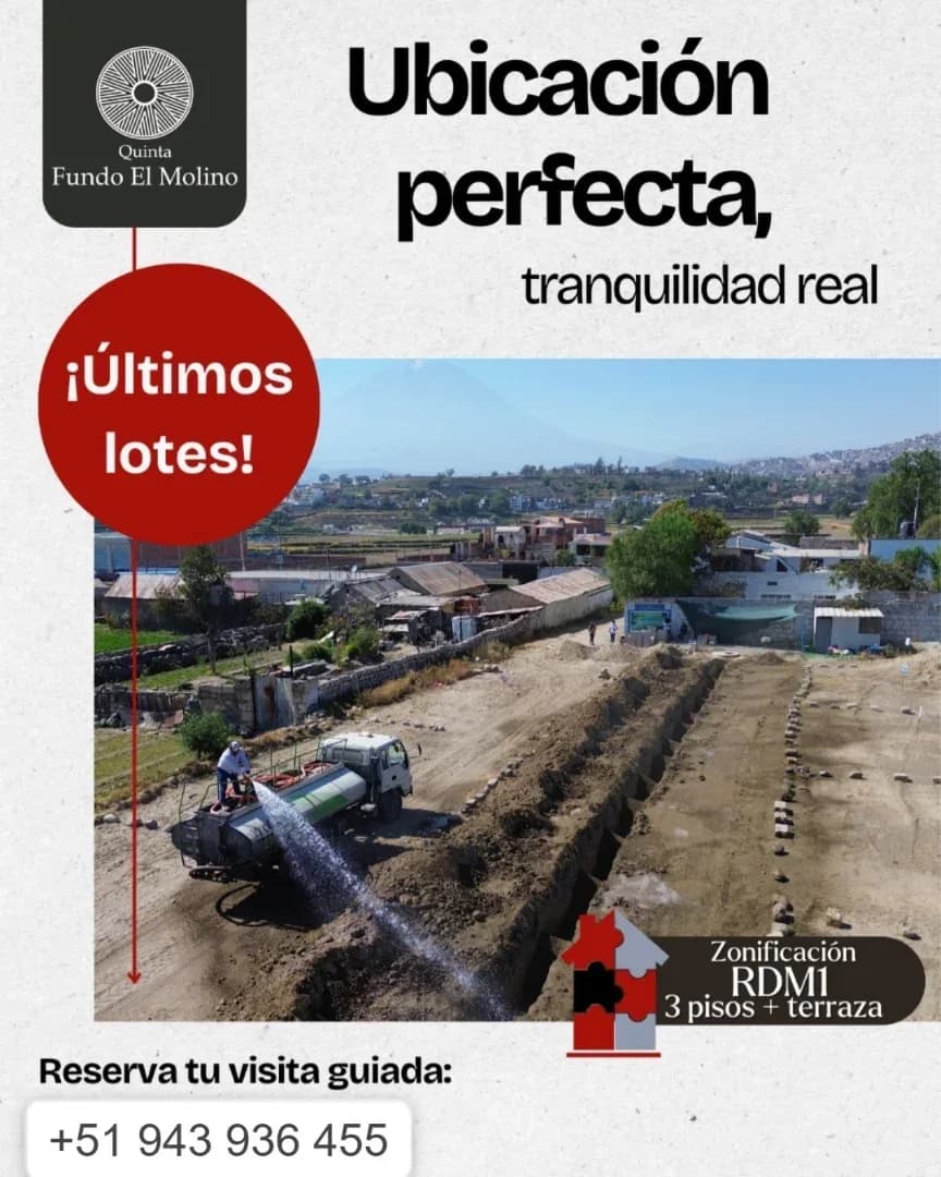 QUINTA FUNDO EL MOLINO EN JOSร LUIS BUSTAMANTE Y RIVERO - AREQUIPA โ foto 2