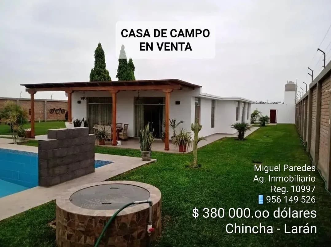 Casa de campo Chincha