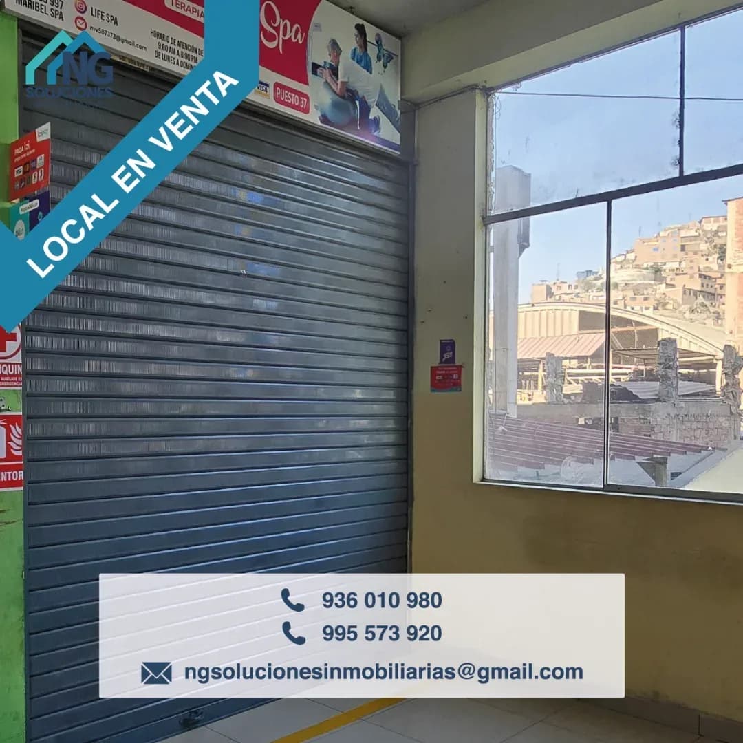 LOCAL COMERCIAL 2DO PISO EN VENTA 5 M2 MERCADO REAL PLAZA APROMEC VITARTE - ATE