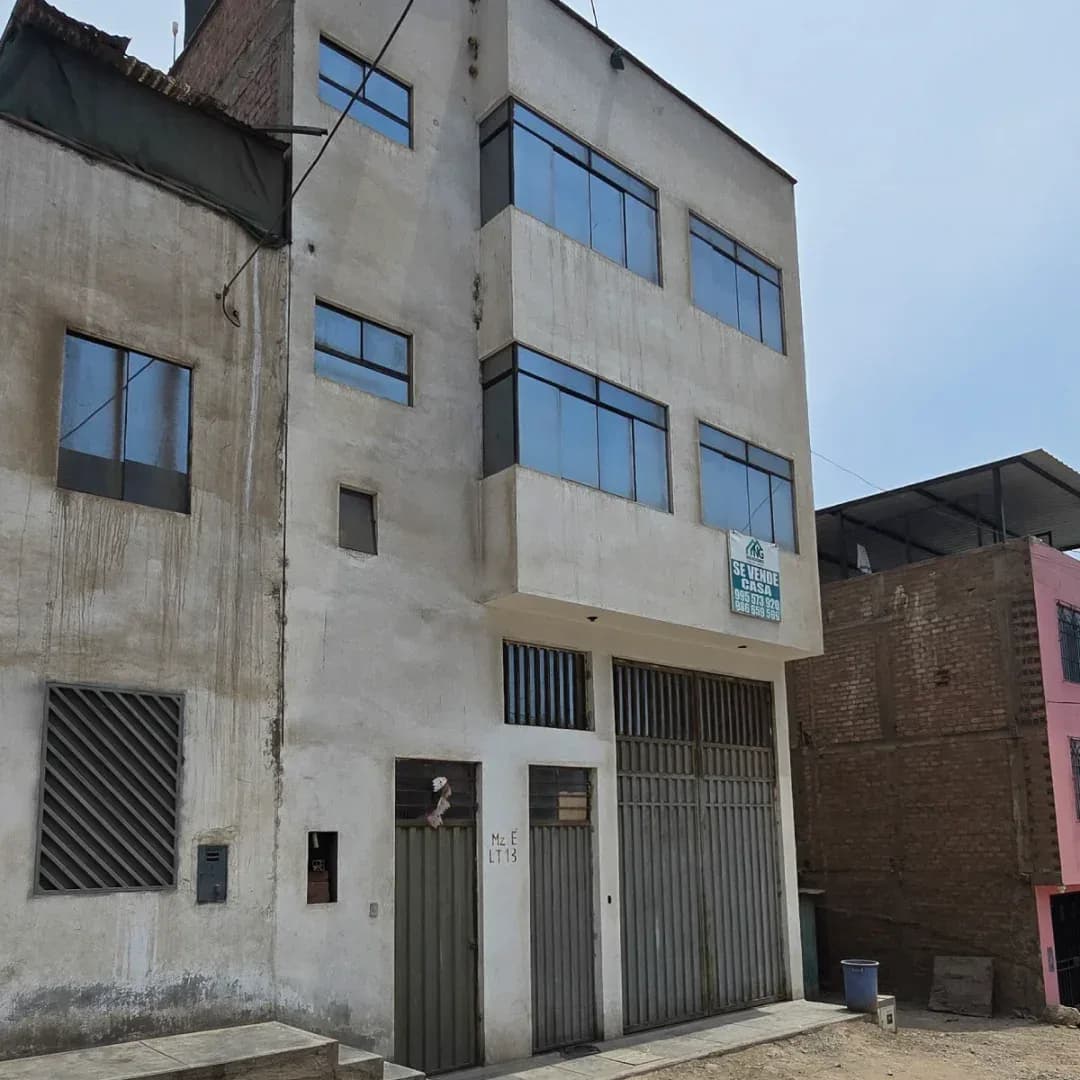 CASA 3 PISOS + AZOTEA EN VENTA 150 M2 CARAPONGO – LURIGANCHO – foto 2