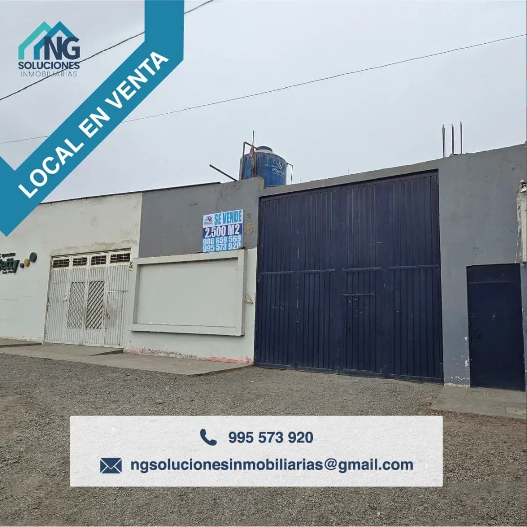 LOCAL COMERCIAL EN VENTA 2500 M2 AV. CIRCUNVALACIÓN – ATE