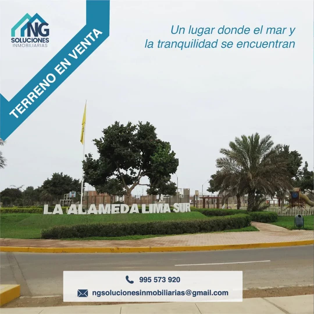 TERRENO EN VENTA 91 M2 LA ALAMEDA DE LIMA SUR – CHILCA