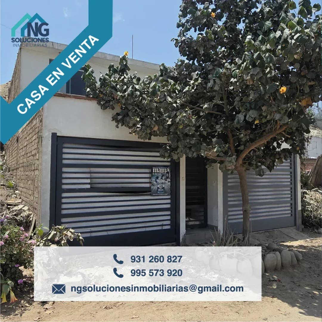 CASA 2 PISOS EN VENTA 250 M2 CALLE SANTA CATALINA – CIENEGUILLA
