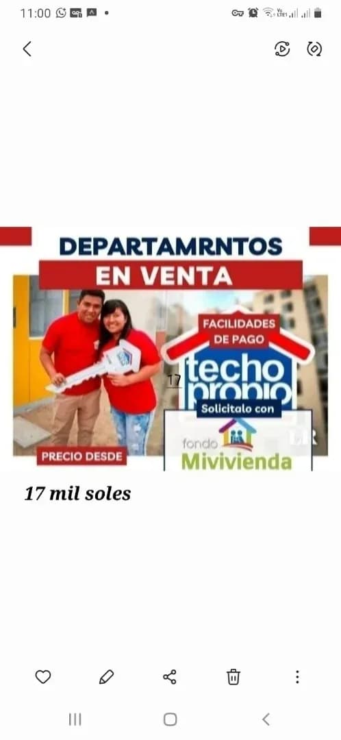 DEPARTAMENTOS EN VENTA CON EL FONDO MI VIVIENDA – foto 2