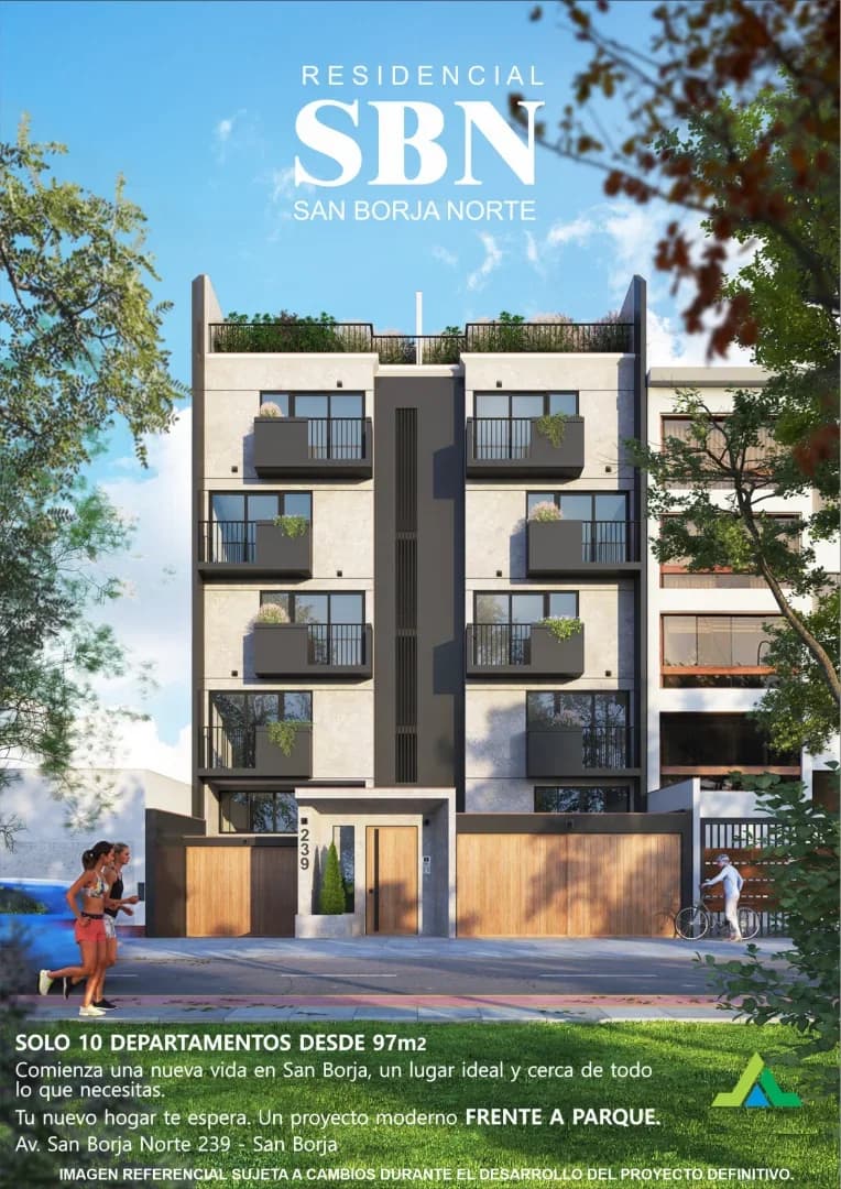 PROYECTO SAN BORJA NORTE ...ÚLTIMOS FLATS DISPONIBLES !!